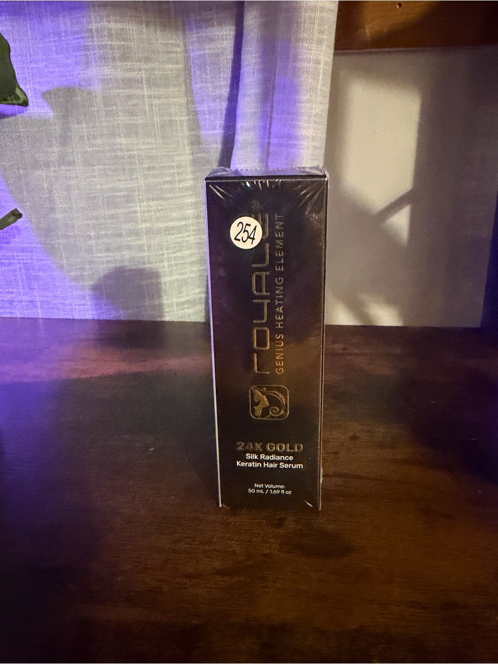 24K Gold Silk Radiance Keratin Hair Serum - Gold